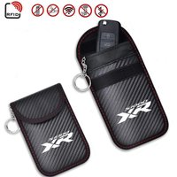 For BMW S1000XR S1000 XR 2000-2024 Motorcycle Car Key Signal Blocker Case Faraday Cage Fob Pouch Keyless RFID Blocking Bag