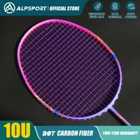 ALP GJ 10U badminton racket ultra-light 52g imported for both offense and defense