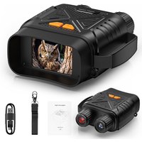 Night Vision Device 2.8inch 10x Digital 800m Full Dark Night Vision Binoculars 5W Infrared Telescope for Outdoor Exploration Gif
