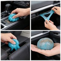 Magic Car Cleaning Gel - Reusable Dust Remover Putty for Air Vent Keyboard Crevice Deep Clean nettoyage voiture interieur