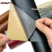 DIY Film Wrapping Foil Car PU Leather Repair Patch Vinyl Wrap Car Tuning Stickers Waterproof Full Body Sticky Sticker Adhesive
