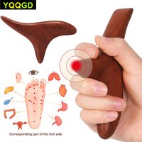 Wood Trigger Point Massage Tools,Professional Gua Sha Lymphatic Drainage Tools,Wood Therapy Massage for Whole-Body Relieve Pain