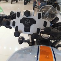 Motorrad Telefon Ständer Aluminium Fahrrad Handy Halter Handy Halter Für Motorrad Universal Telefon Ständer 540 ° Verstellbar