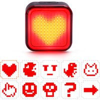 RAVEMEN NT401 Bike Rear Light Bicycle Intelligent Taillight Phone APP DIY Custom Patterns Auto On-Off Brake Sensor Rechargeable
