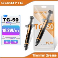 Coxbyte Thermal Paste 18.2W/mk for CPU Cooler AMD Intel Processor Computer Cooling Fan VGA GPU Compound Heatsink Plaster