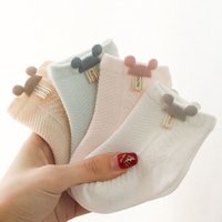 Cotton Mesh Socks Newborn Baby Socks Spring and Summer Thin Breathable Short Socks Baby Clothes Accessories