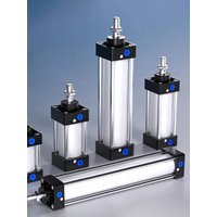 ABILKEEN SC100X100 Standard Pneumatic Cylinder 100mm Bore Size X 100 MM Stroke Double Acting Air Standard Cylinder