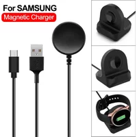 Fast Charger Dock For Samsung Galaxy Watch 7 UIltra FE 6 Classic 5 Pro 4 Active 2 Magnetic Charging Cable USB/Type c Charger