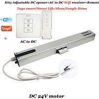 400mm Adjustable Smart Window Opener Roof Skylight Driver Wifi Tuya Smart Life APP Remote Open Awning Window Pusher