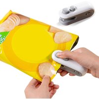 2 In 1 Sealer Cutter Multifunctional Mini Bag Sealer Portable Resealer Machine Handheld Bag Sealing Machine for Plastic Bags