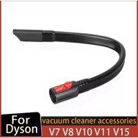 Flexible Crevice Tool for Dyson V7 V8 V10 V11 V15 Cordless Vacuum Cleaner for Dryer Vent Car Detailing and Corners Cleaning