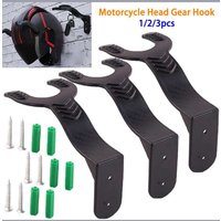 AliExpress NONE 1/2/3PCS Motorcycle Head Gear Hook Motorcycle Helmet Holder Helmet Hook Wall Mount Football Bicycle Hat Hanger Stand
