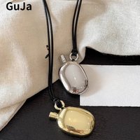 Modern Jewelry Elegant Temperament Metal Kettle Pendant Necklace For Women 2024 Trend New Simply Design Accessories Hot Sale