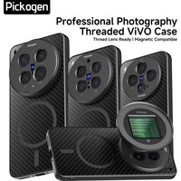 PICKOGEN 17mm Montage-Handyhülle für VIVO X200 X300S Ultra/Pro Magnetische Handyhülle Kompatibel mit Fotolinsen