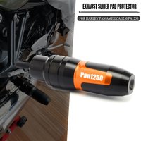 For HARLEY PAN AMERICA 1250 PA1250 2021 2020 2021 2022 2023 Adventure ADV Motorcycle Anti Crash Pad Exhaust Slider Protector