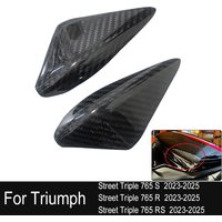 for Triumph Street Triple 765 S/R/RS 2023-2025 motorcycle modification fuel tank carbon fiber protective block anti fall cover a