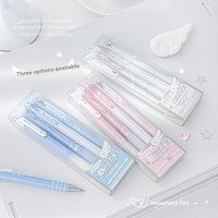 RosyPosy Angelic Pearlescent Gel Pens Set 0.5mm Cute Girl ST Pen Tip Low Center Gravity Silent Writing Back To School Stationery