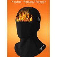 AliExpress cycle zone Keep Warm Balaclava Winter Motorcycle Bike Helmet Inner Cap Ski Mask Thermal Windproof Hat Cycling Full Face Mask Neck Warm