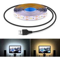 DC 5V USB LED Strips 2835 Diode Tape LED Ribbon Light TV Mirror Backlight Lighting Room Decor Lamp LED String Light 1M-5M