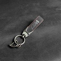 High-quality Car Gift Pendant Leather Key Ring For BMW M Power Performance M3 M5 X1 X3 X5 X6 E46 E39 E36 E60 E90 Car Accessories