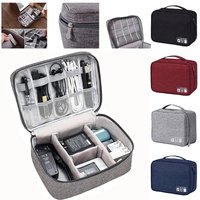 Travel Digital Storage Bag USB Data Cable Organizer Portable Waterproof For Electronic Devices Earphone Line Charger Storage Bag