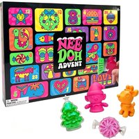 Needoh 2026 Weihnachts-Adventskalender 24-Tage-Countdown Schatzsuche Überraschungs-Squishy-Blindbox Feiertags-Party-Geschenk für Kinder