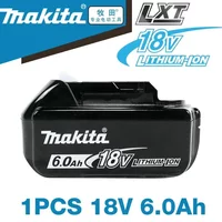 Premium Makita 18V 6,0Ah Akku – Entwickelt für professionelle und anspruchsvolle Anwendungen Für LXT BL1830 BL1860 BL1840 BL1850 TD173D