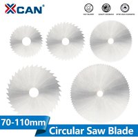 XCAN Circular Saw Blade 70mm-110mm HSS Saw Blade Fit for Mini Cut Off Saw Power Tools Cutting Disc For Wood Metal
