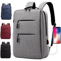 Mehrschichtige Laptoptasche mit Reißverschluss, 13 Zoll, 14 Zoll, 15 Zoll, Computerrucksack, Business-Rucksack, Herren- und Damenreisen