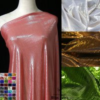 Sparkling Elastic Fabric for Dance Wear Costumes Dress Gilded Soft Stretch Fabric Background Decoration Clothing DIY Material