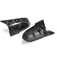 Forged Carbon Fiber Rearview Side Mirror Cover Replacement for BMW F20 F21 F22 F23 F30 F34 F32 F33 F36 F87 1 2 3 4 M2 Series