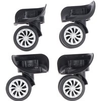 4Pcs Universal 360 Degree Swivel Wheels for Suitcase Luggage Trolley Wheel Tools