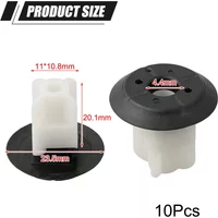 Auto Fasteners Clip Type Door Interior Installation Clip 07147265039 For BMW 07147265039 23.5mm*20.1mm Plastic Fixed Clamp