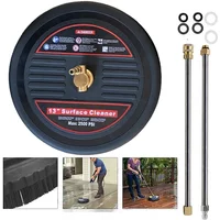 Washer nozzles Patio Cleaner Floor Scrubber Surface Cleaner Brush For karcher adapter 1/4 quick-detachable Pressure Washer
