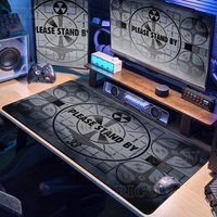 Large F-Fallout 4 Gamer Mouse Pad XXL Keyboard Non-slip Rubber Laptop PC Gaming Office Extended Desk Mats Computer Accessories