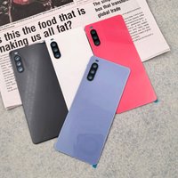Back Panel Housing Cover For Sony Xperia 10 iii SO-52B 6.0'' Battery Cover Rear Door Replace Case & Camera Lens For Xperia 10III