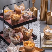 50Pcs Cake Paper Oilproof Cupcake Liner Baking Muffin Tray Bakeware Decorating Tool Wrappers Kitchen Accessories Party Supplies