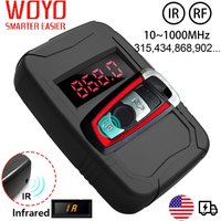 WOYO 10-1000MHZ Diagnostyka narzędzia inspekcyjne zdalnego sterowania wszystkie rodzaje (IR) miernik częstotliwości radiowej na podczerwień (RF), 315, 434, 868, 902MHZ...