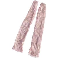 AliExpress NONE 1Pair Thin Mesh Breathable Sleeves Summer Drive Cycling Sleeve Mitten Lace Hollow-Out Sun UV Protection Fingerless Sleeves
