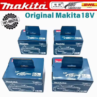Makita Original 18V 6Ah Rechargeable Lithium Battery BL1850 BL1860 BL1890 BL1860B Compatible Power Tool Battery 6000mAh