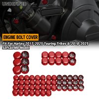 M8 Motorcycle Bolt Covers Kit Fit for Harley 2017-2025 Electra Glide Road Glide Road King Street Glide Trike & 2018-2025 Softail