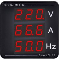 Digital Voltage Current Meter Panel Voltmeter Ammeter Frequency Meter LED Display AC50-500V 1-120A Embedded Installation