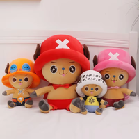 One Piece Anime Figur Tony Chopper 35cm Plüschpuppe Spielzeug Schlafzimmerdekoration für Kinder Weihnachtsgeschenk
