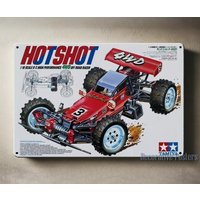 Metal Poster Rc Car Wall Deco Tin Sign Plaque Tamiya Hot Shot Buggy Box Art