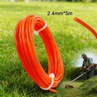 Garden Power Tool Parts Trimmer Line Brush Cutter Accessories Round 2.4mm*5m Trimmer Line