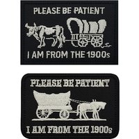 I AM FROM THE 1990S creativity Embroidery Patch Hook And Loop Tactical Badge for Backpack Bag Stickers Hat Appliques Outdoor