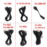 USB-Datenladegerät, Ladekabel, geeignet für NDSi NDSL 3DS New 3DS XL LL NDS GBA SP GBC GBP GBL