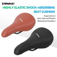 AliExpress TANKE MTB Bicycle Saddle Men Women Road Bike Saddle Shock Absorbing Comfortable Big Butt Bike Seat Safety Breathable 【HOT SALE】