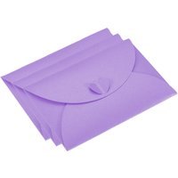 24/50Pc 15.5x10.5cm Mini Love Heart Pearlescent Paper Envelope Heart Shaped Clasp Photo Gift Card Envelopes for Wedding Greeting