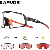 AliExpress kapvoe Kapvoe Color Photochromic Cycling Glasses Men Women MTB Glasses Sports Hiking Running Sunglasses UV400 Lightweight Glasses